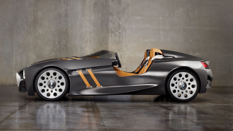 Illustration for article titled BMW 328 Hommage Concept: Retro, Sexy, Cool